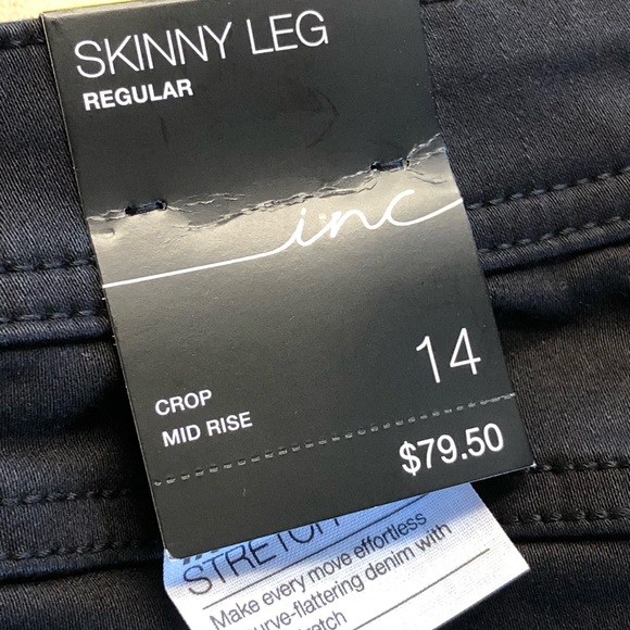 INC black inc finity black crops - Picture 4 of 8